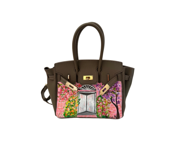 Sac Manja Bambou Zen – Sac femme cuir élégant